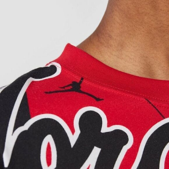 Air Jordan 1 2 3 4 5 6 11 12 13 Bred OG Heritage Women's Crop Top Tee Shirt Red - Picture 16 of 16